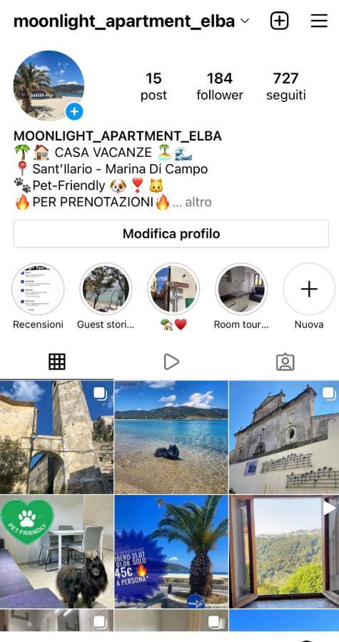 Moonlight Apartament San Piero in Campo  外观 照片